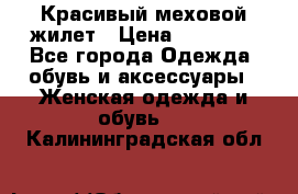 Красивый меховой жилет › Цена ­ 13 500 - Все города Одежда, обувь и аксессуары » Женская одежда и обувь   . Калининградская обл.